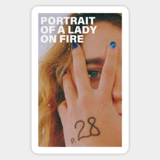 Portrait of a Lady on Fire Sticker